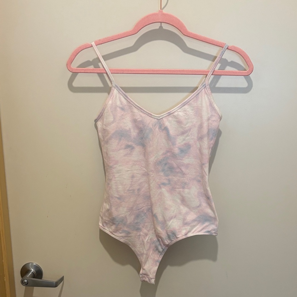 Soft Pastel Tie-Dye Bodysuit